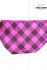 Dámské kalhotky Stripes Cubes - růžová